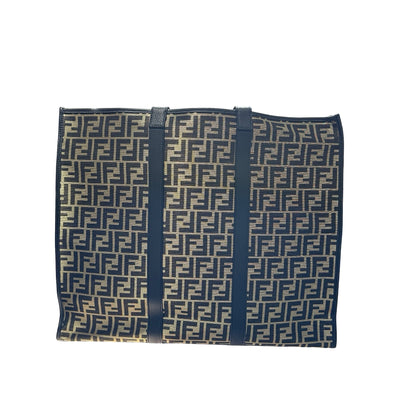 Used FENDI Travel Bag Multi colour Brown Gold