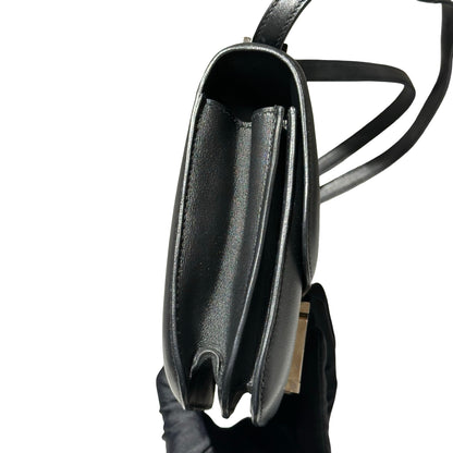 Used HERMÈS Mini Constance Cross Body Bag Black PHW