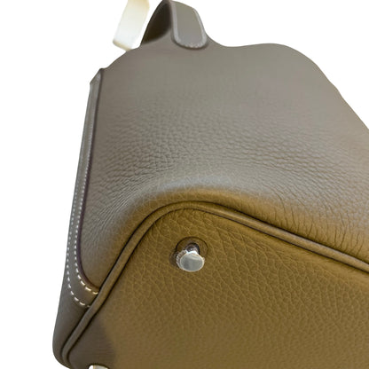 Unused HERMÈS Picotin 18 Tote Bag Etoupe (18) PHW