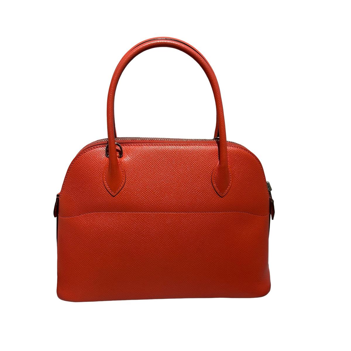 Used HERMES Epsom Bolide 27 Handbag T5 Rose Jaipur PHW