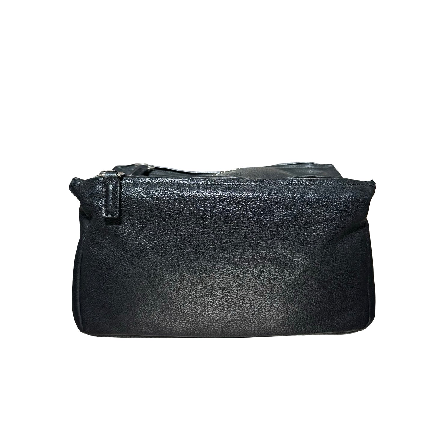Used GIVENCHY Calfskin Leather PANDORA Two Way Shoulder Bag Black