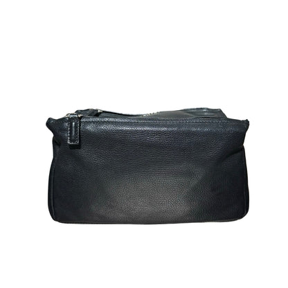 Used GIVENCHY Calfskin Leather PANDORA Two Way Shoulder Bag Black