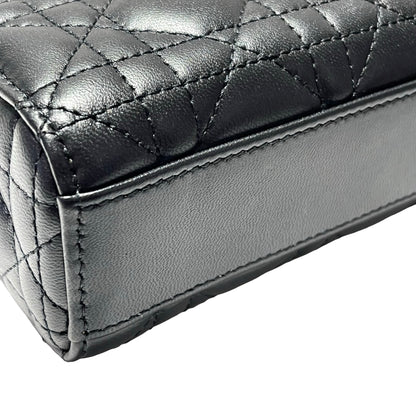 DIOR D-Joy Medium Handbag Black GHW