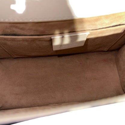 Used GUCCI Cross Body Bag White GHW