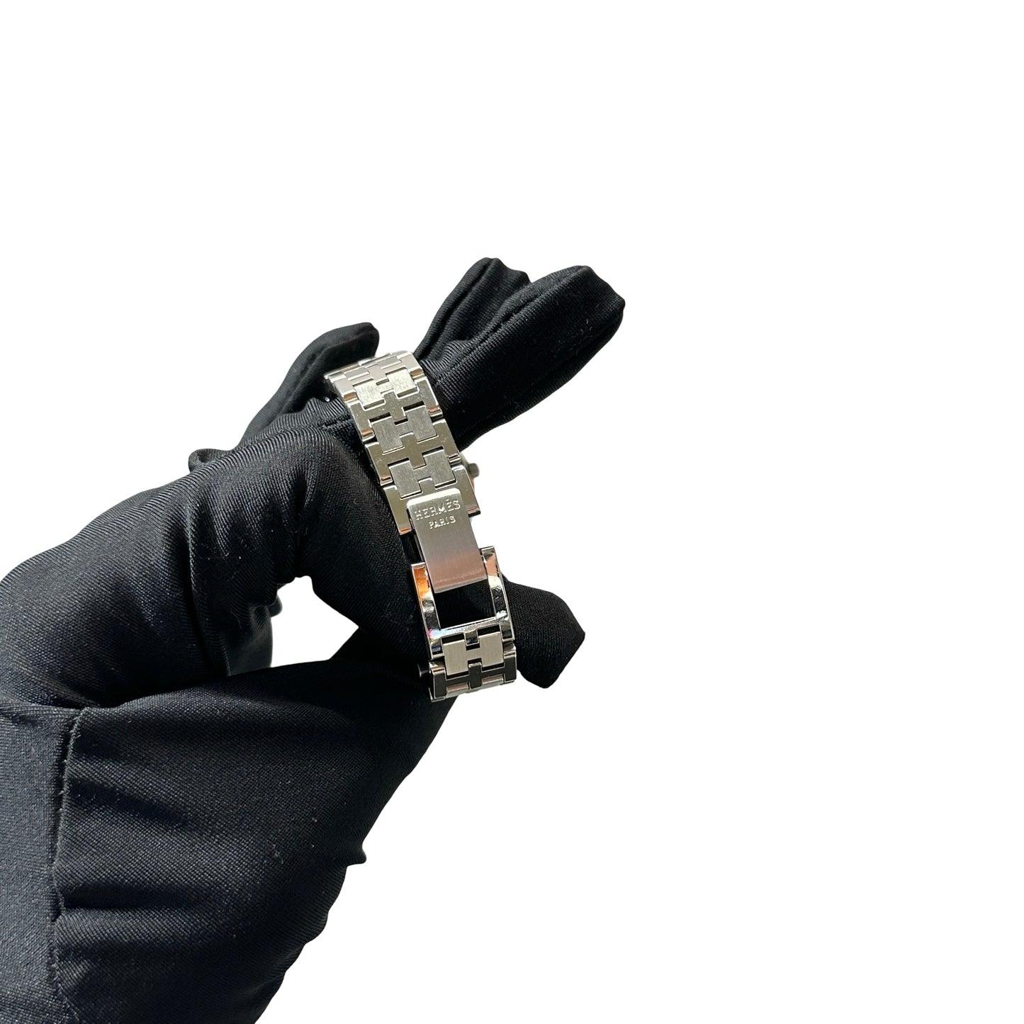 Used HERMÈS Watch Watch Silver