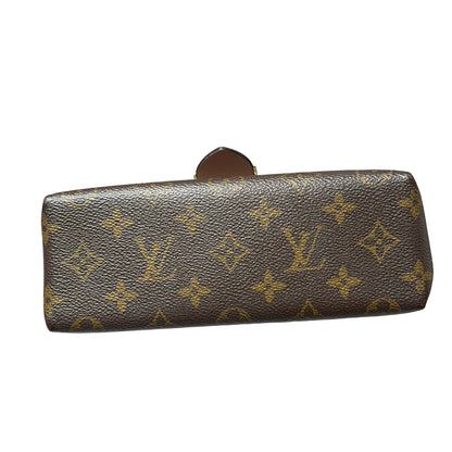 Used LOUIS VUITTON Canvas LOCKY BB Cross Body Bag Brown Pink GHW