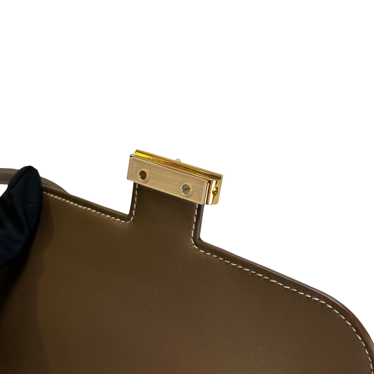 Brand New HERMES Epsom Leather Constance Shoulder Bag Etoupe