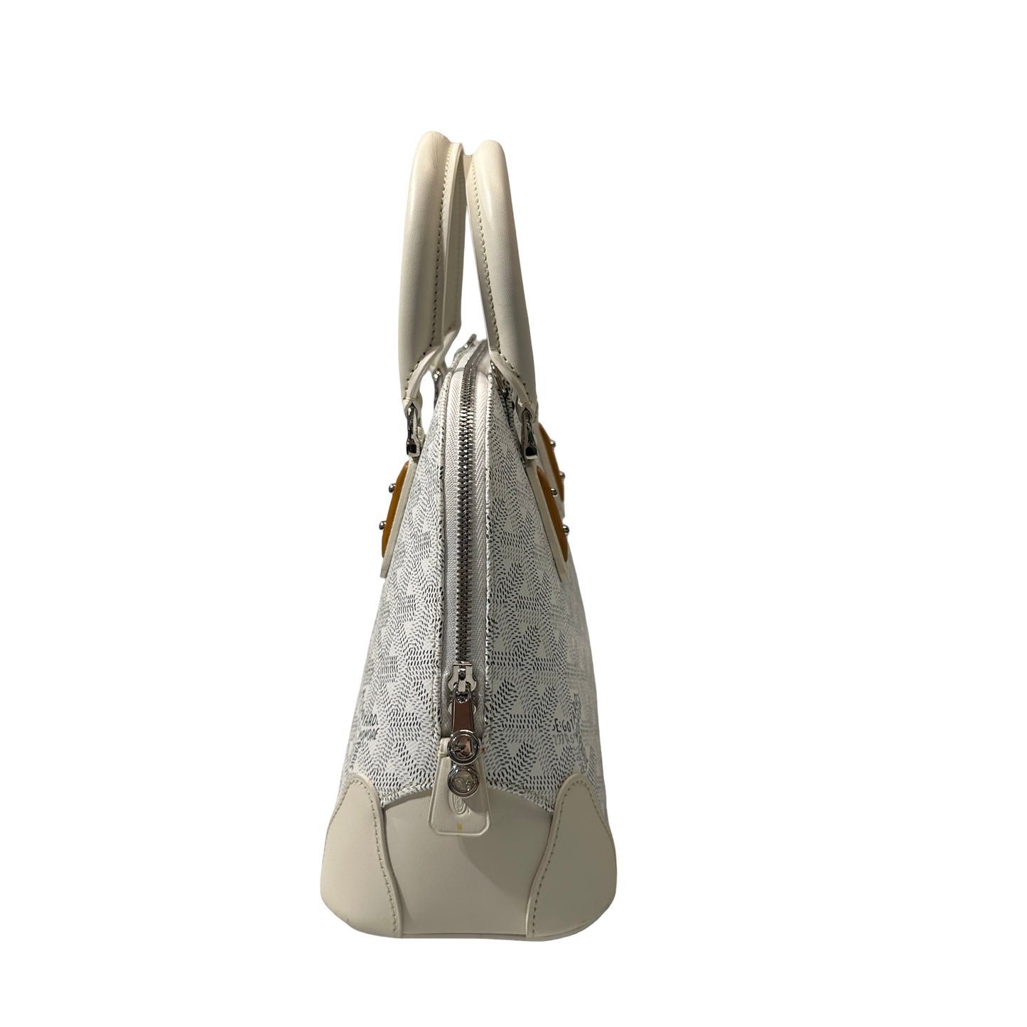 New GOYARD Vendome mini Clutch White PHW