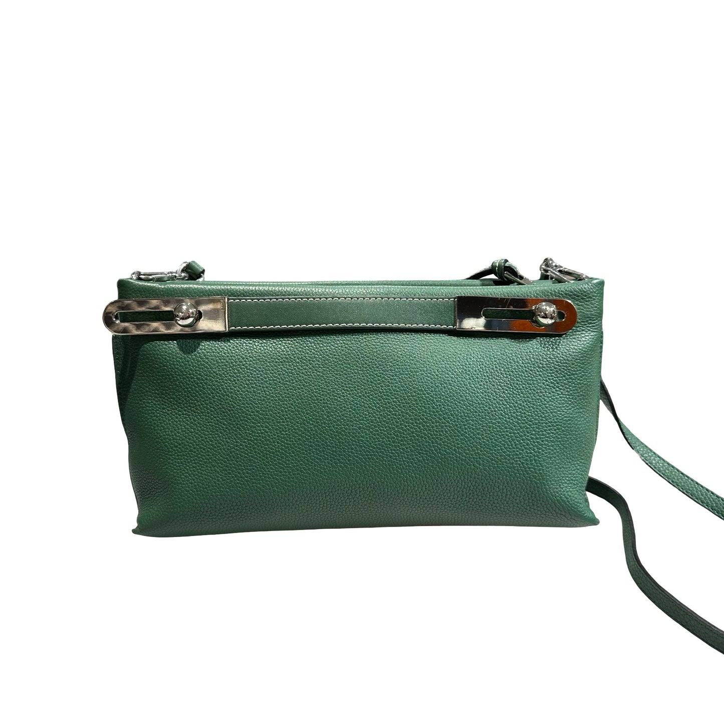 Used LOEWE Cross Body Bag GREEN PHW