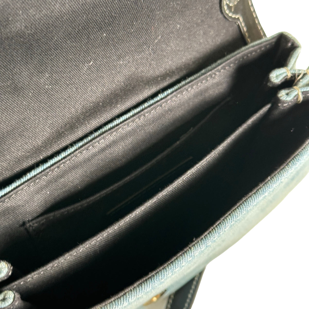 Used SEE BY CHLOE Denim Hana Shoulder Bag Blue
