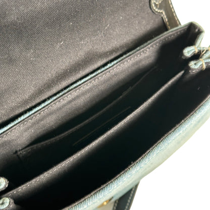 Used SEE BY CHLOE Denim Hana Shoulder Bag Blue