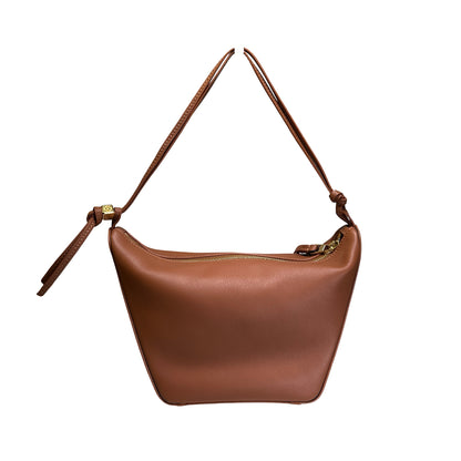 Used LOEWE Basket Bag Shoulder Bag Brown PHW