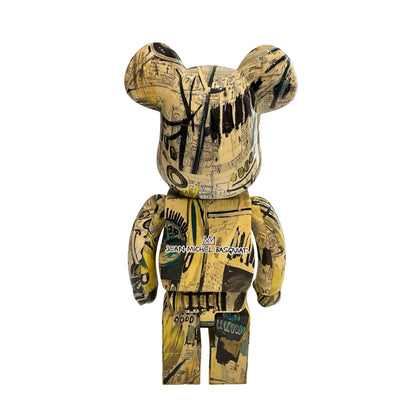 Used BEAR BRICKS Basquiat Artwork BE@RBRICK Jean-Michel Basquiat Accessories Multi-color
