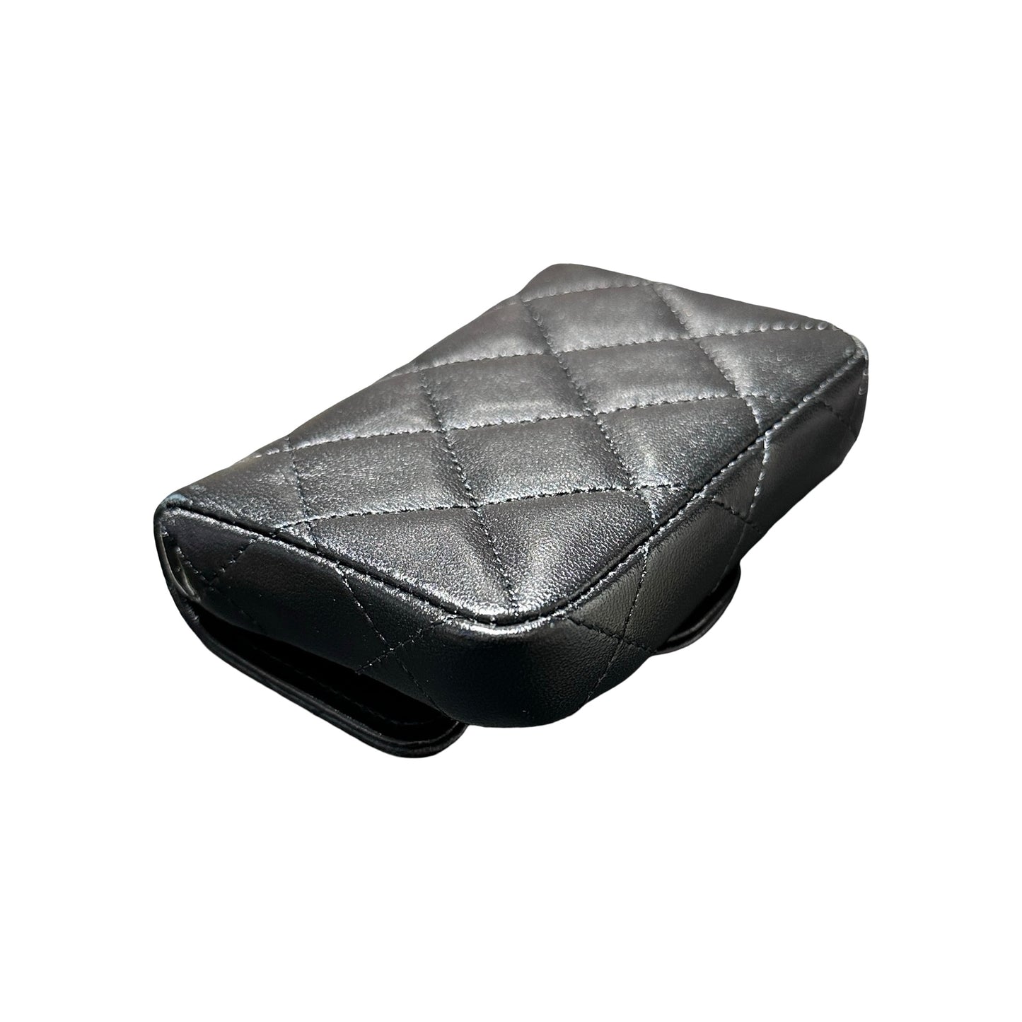Used CHANEL Mini Bag Black GHW