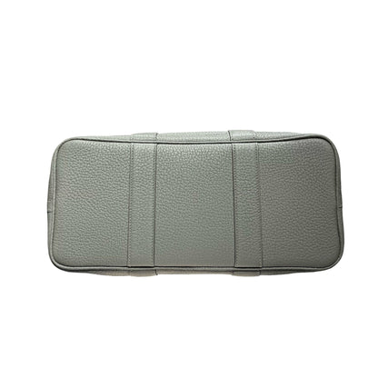 Used HERMÈS Leather GP 30 Basket Bag Grey