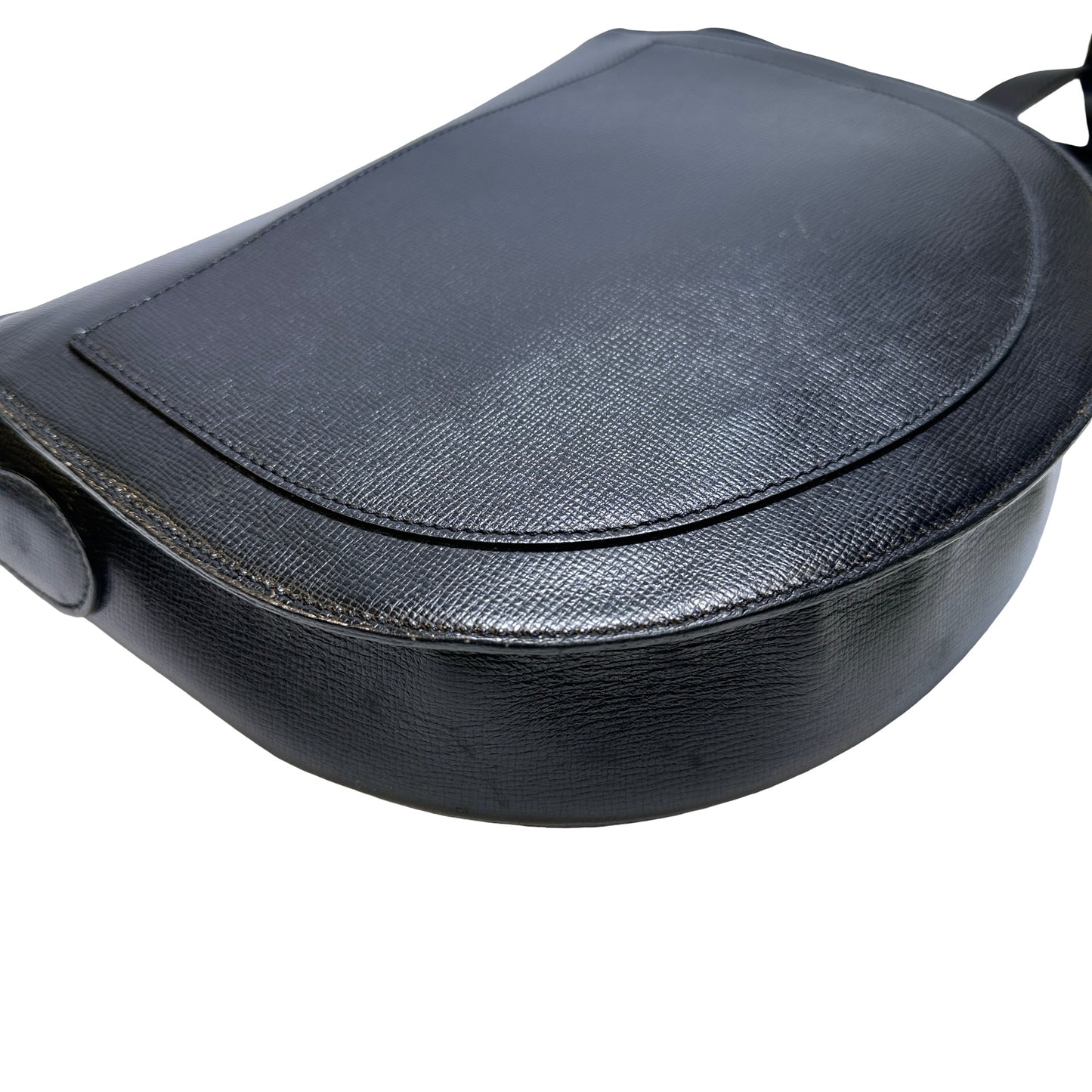 Used DIOR Epi Leather Vintage cross body Shoulder Bag Black GHW