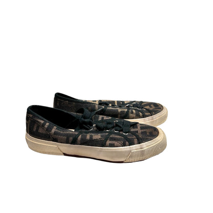 Used FENDI Sneakers Brown