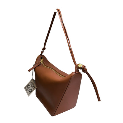 Used LOEWE Basket Bag Shoulder Bag Brown PHW