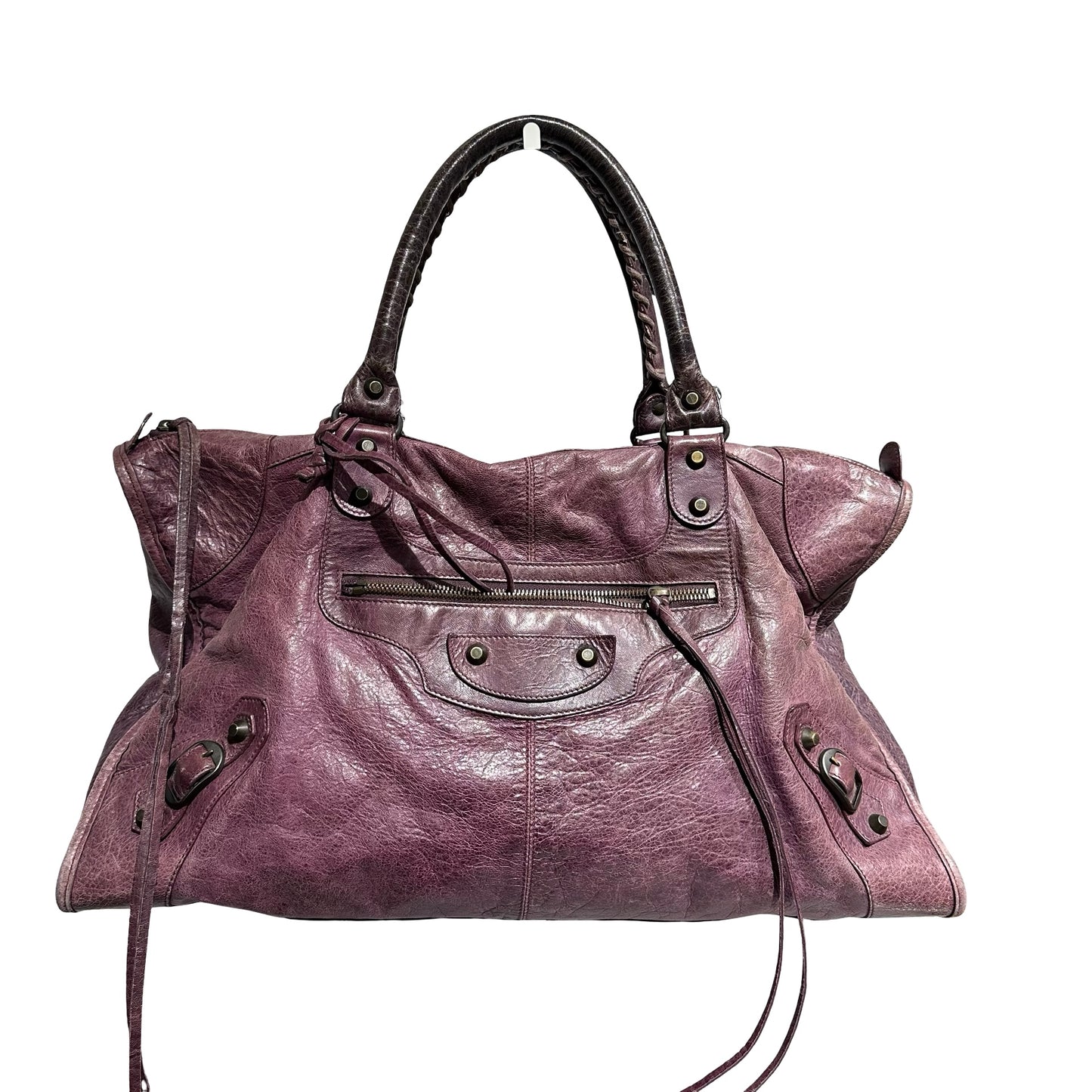 Used BALENCIAGA Shoulder Bag Purple