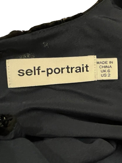Used SELF-PORTRAIT Dress Clothes Black