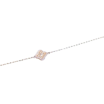 Used VAN CLEEF & ARPELS 18K Gold Sweet Bracelet BRACELET Silver