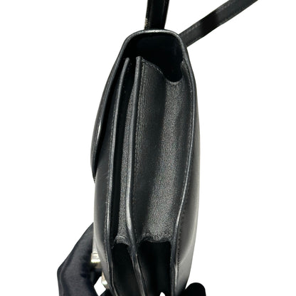 Used HERMÈS Mini Constance Cross Body Bag Black PHW