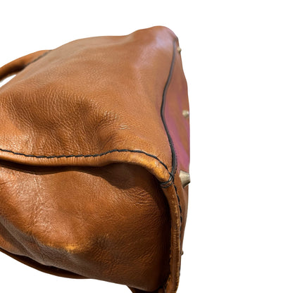 Used CHLOE Edith Bag Shoulder Bag Brown PHW