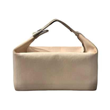 HERMES Canvas Bride-a-Brac GM Pouch Beige