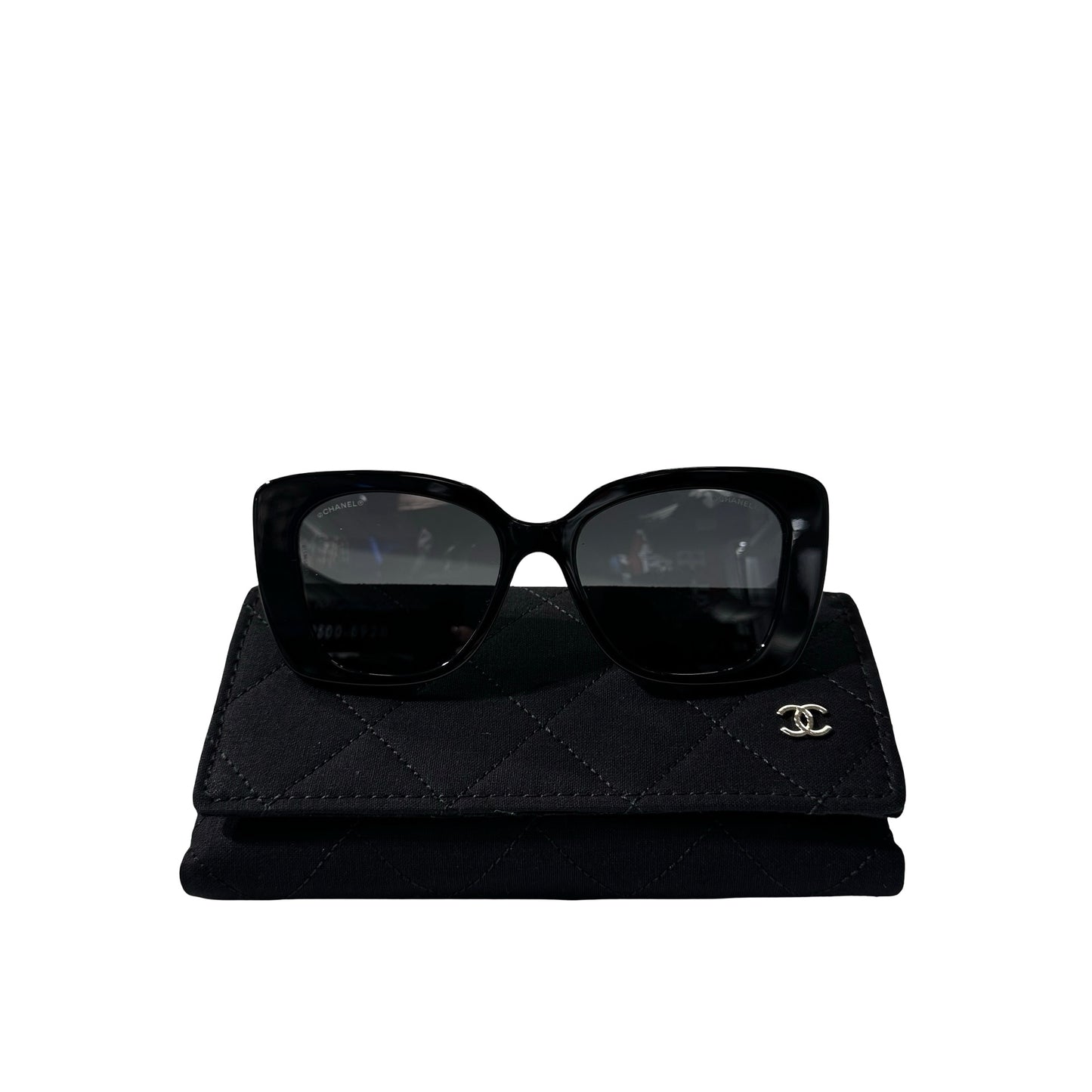 Used Chanel Sunglasses Sunglasses SUNGLASSESS Black