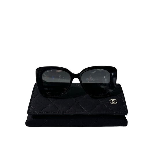 Used Chanel Sunglasses Sunglasses SUNGLASSESS Black