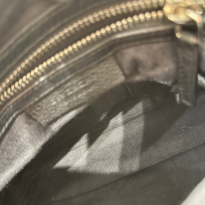 Used GIVENCHY Calfskin Leather PANDORA Two Way Shoulder Bag Black