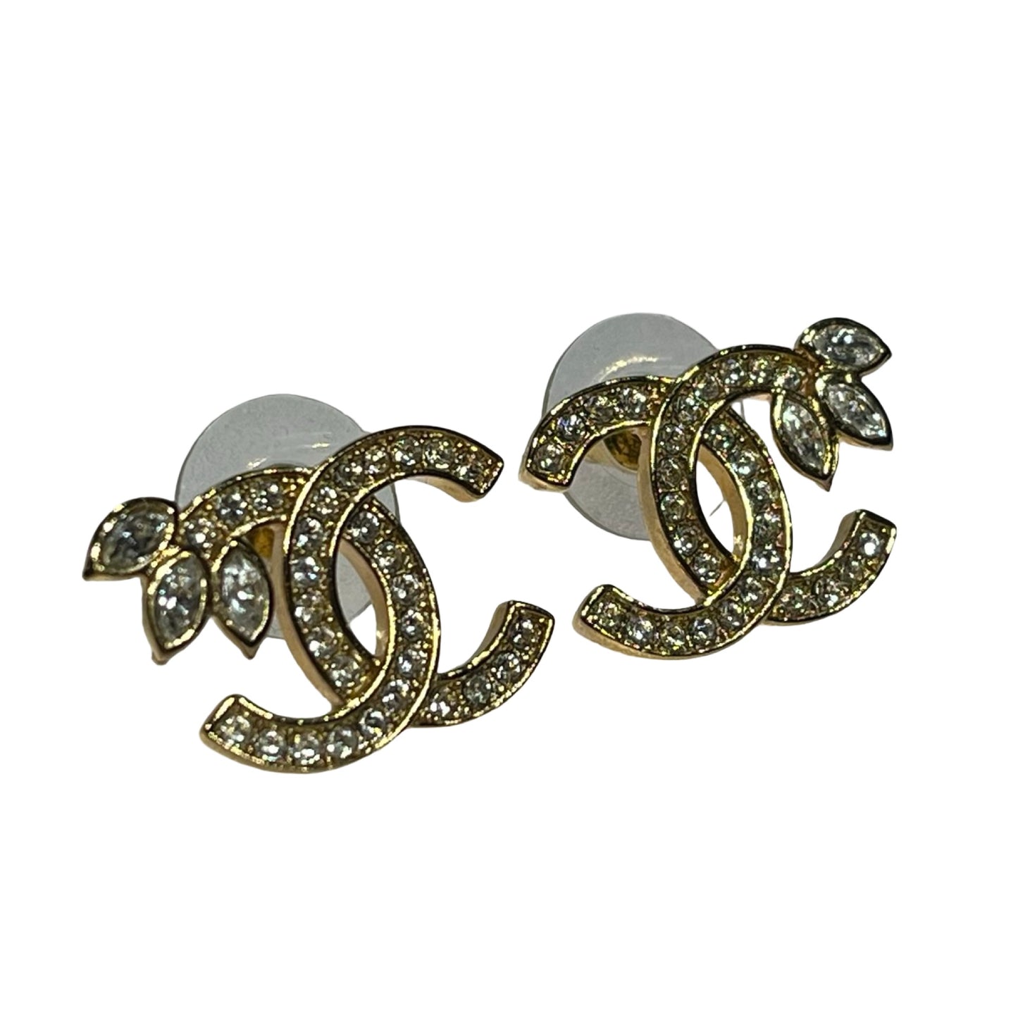 Used CHANEL Earrings Accessories GHW