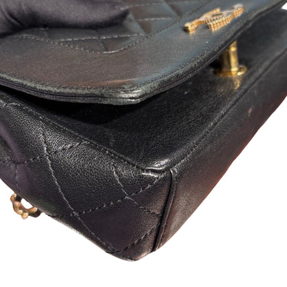 Used CHANEL Chain Shoulder Bag Shoulder Bag Black GHW