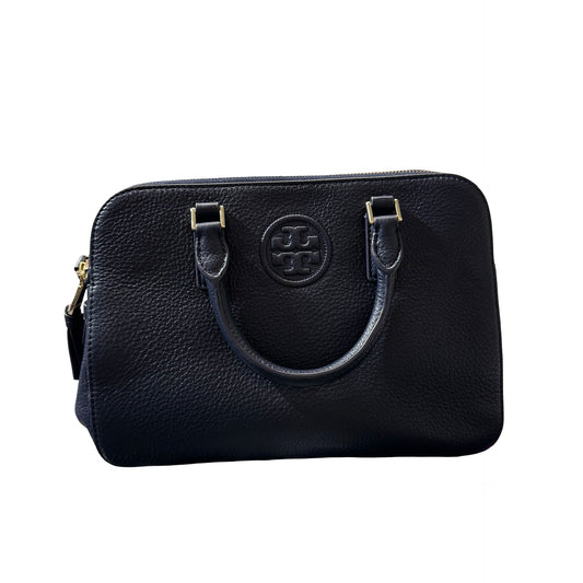 Used TORY BURCH Two way shoulder Shoulder Bag Navy Blue GHW