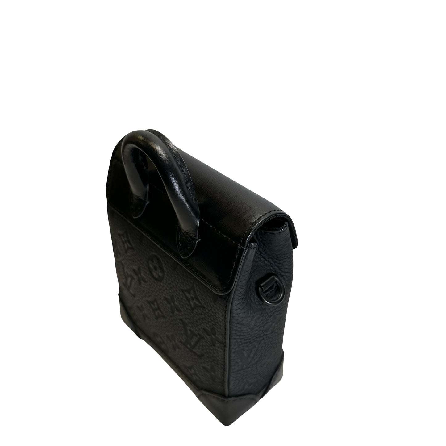 Used LOUIS VUITTON Monogram Leather Shoulder bag Backpack Black