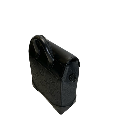 Used LOUIS VUITTON Monogram Leather Shoulder bag Backpack Black