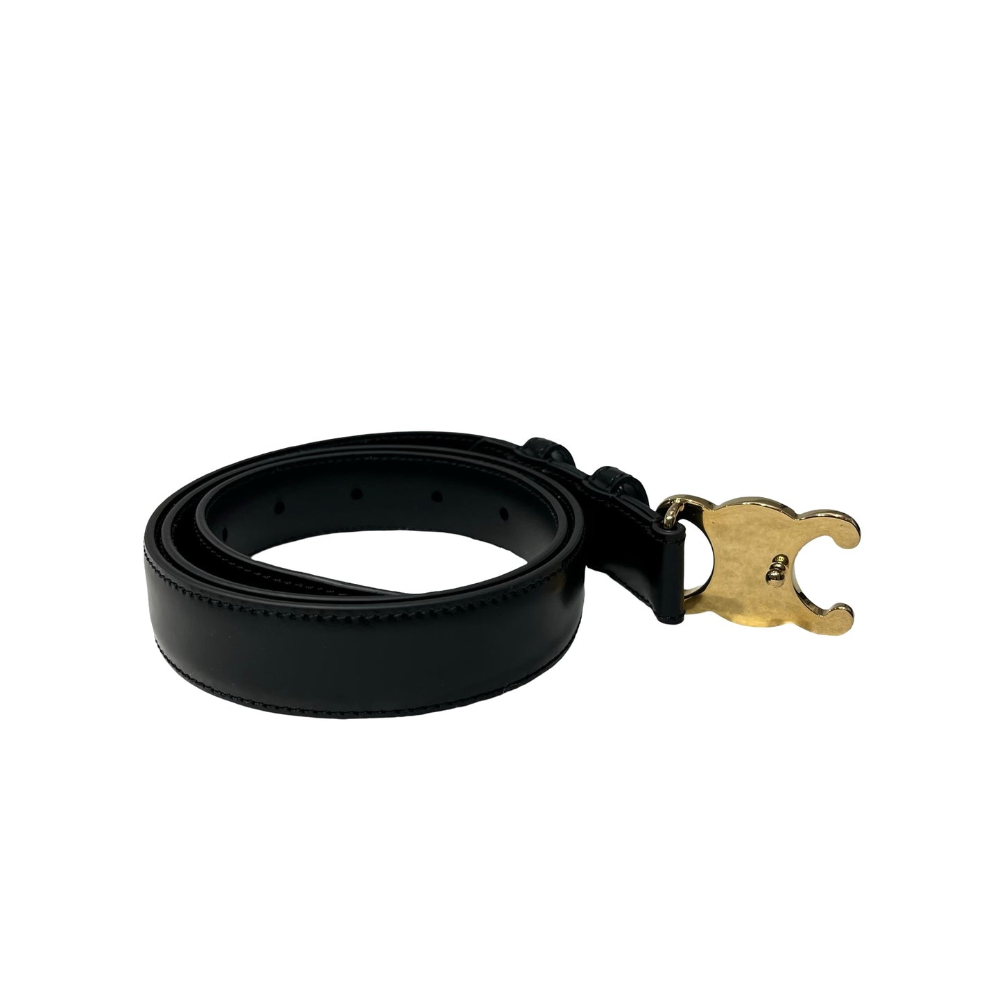 Used CÉLINE Belt Black GHW