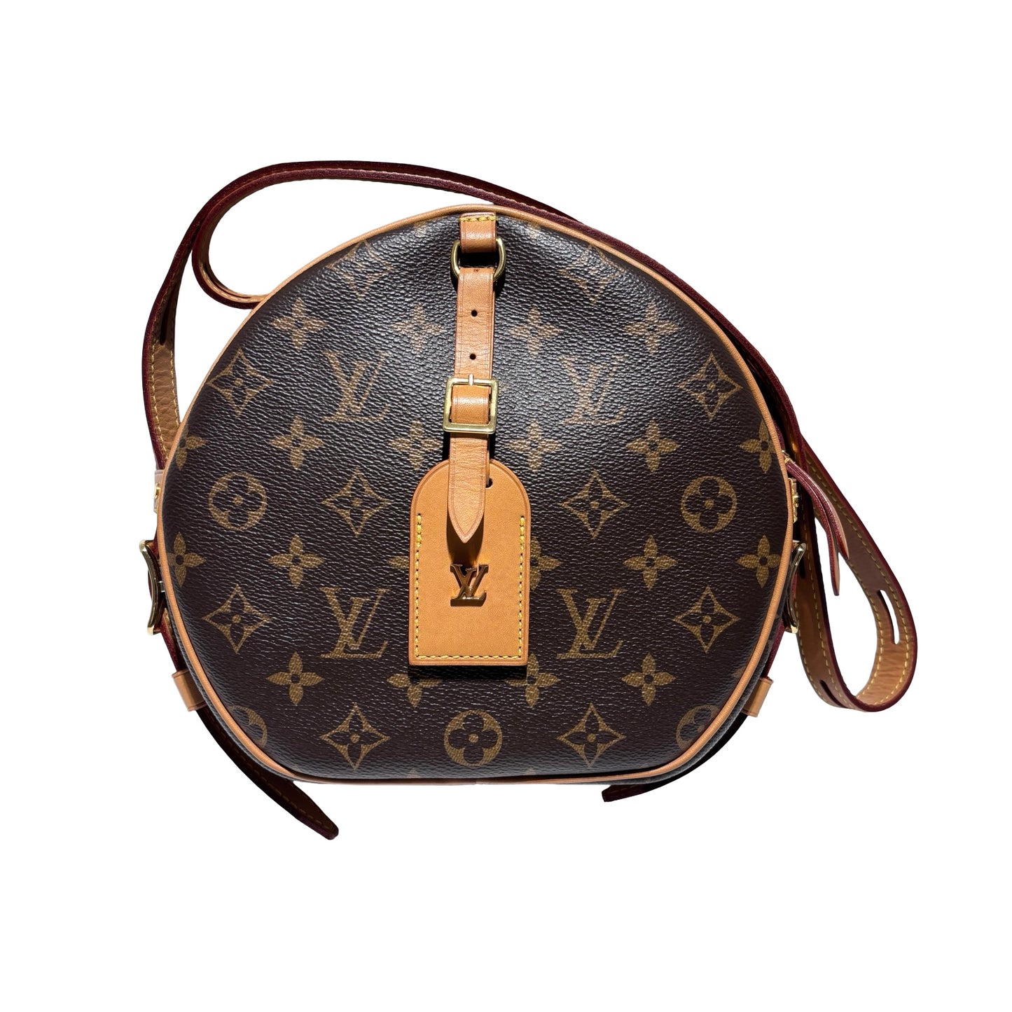 Used LOUIS VUITTON Boîte Chapeau Souple Cross Body Bag Brown