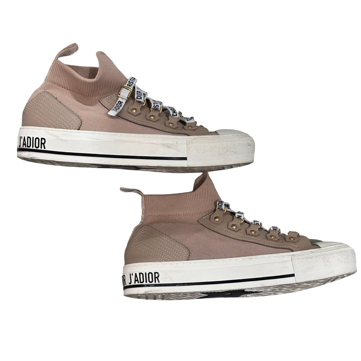 Used DIOR Sneakers Shoes Beige White