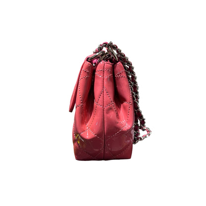 Used CHANEL Flat bag Pink PHW