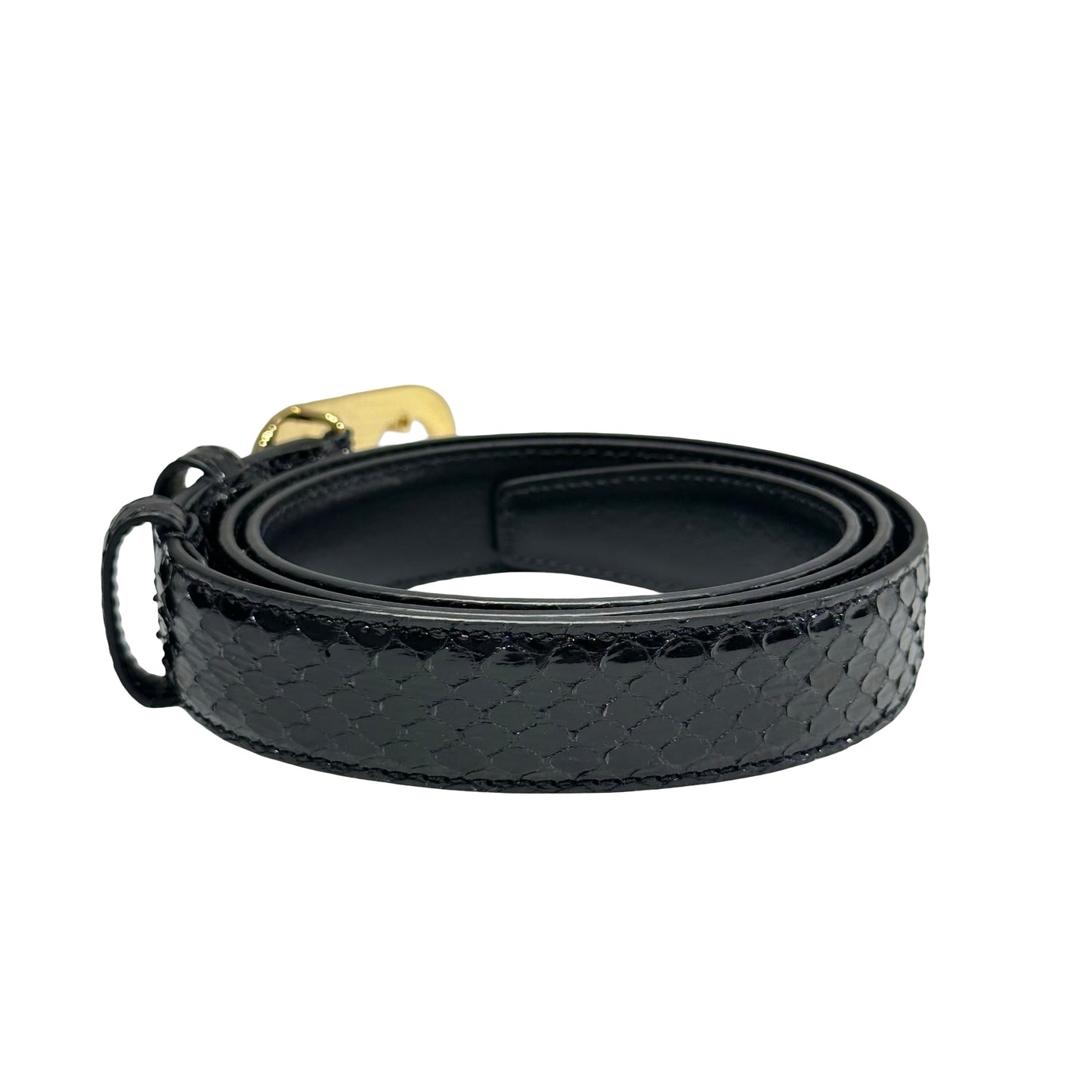 Unused CELINE Belt Black