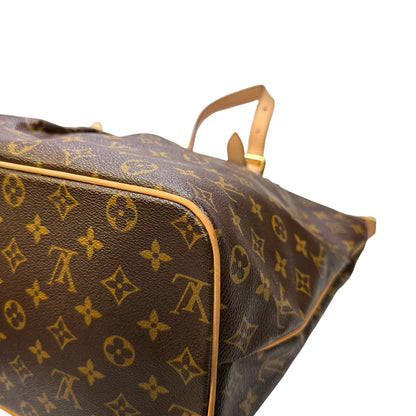 Used LOUIS VUITTON Monogram Palermo GM Shopper Bag Brown GHW