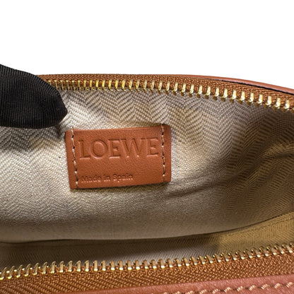 Used LOEWE Basket Bag Shoulder Bag Brown PHW