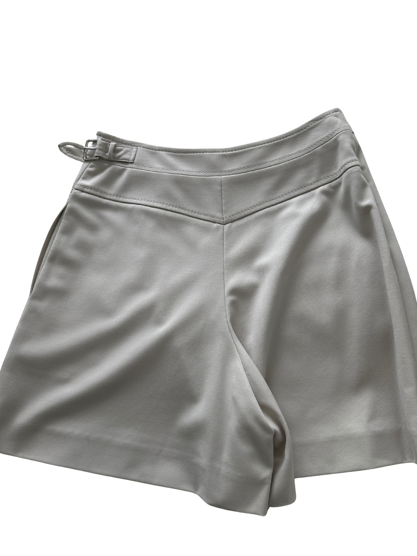 HERMES Virgin Wool Pants Light Grey