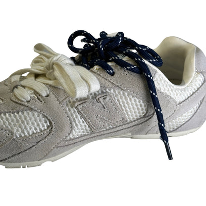 Used MIU MIU Suede Mesh New Balance 530 Sneakers White Grey