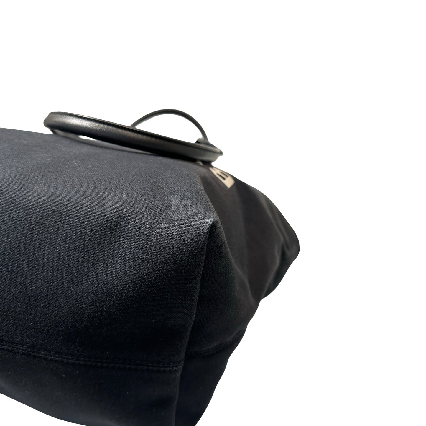 Used Balenciaga Canvas Tote cauvas Tote Bag Black