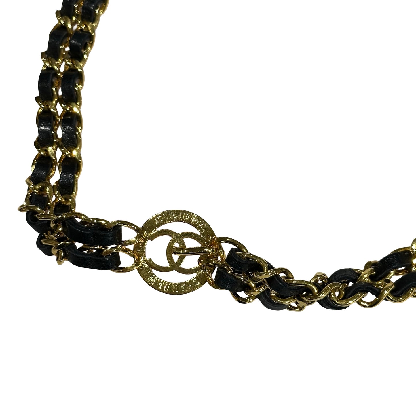Used Chanel Belt Gold