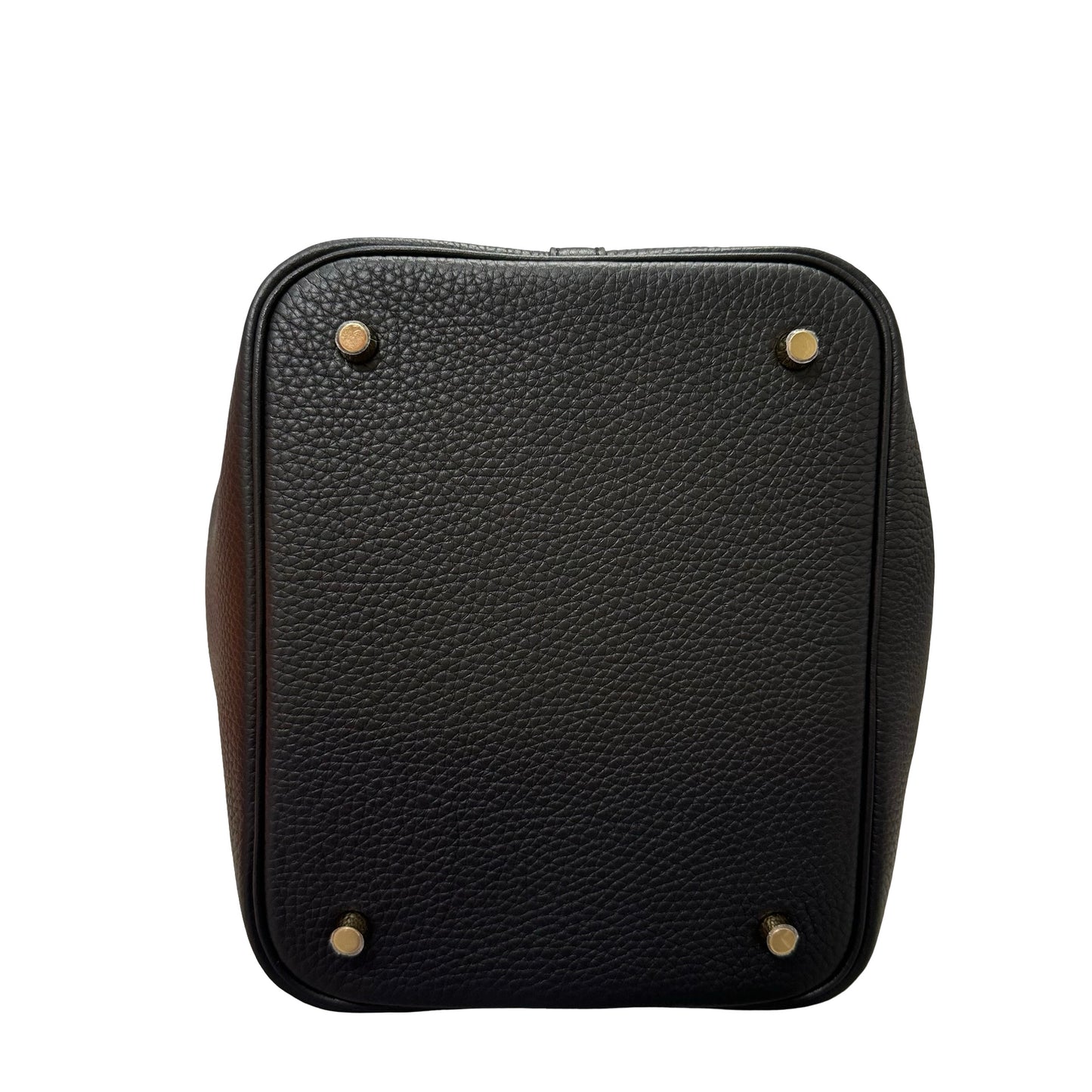 New HERMÈS TC Picotin 22 Handbag Black GHW
