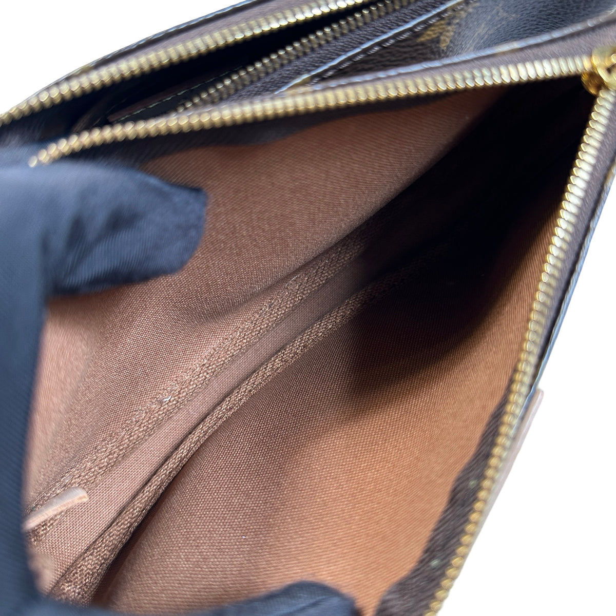 Used LOUIS VUITTON Monogram Multi Pochette Accessories Cross body bag Brown