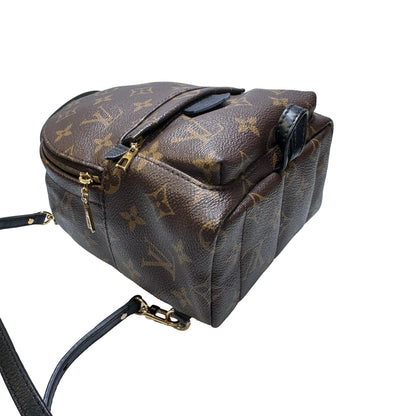 Used LOUIS VUITTON Monogram Backpack Brown Black GHW